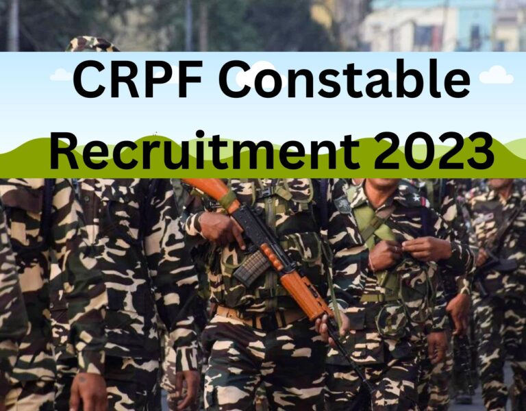 CRPF Constable Recruitment 2023