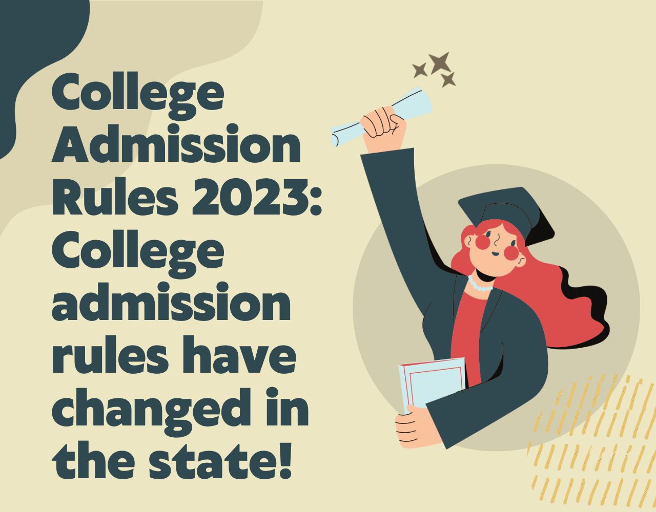 College Admission Rules 2023: College admission rules have changed in the state! Cost will be reduced for students, many more benefits.