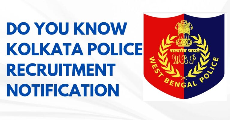 Kolkata Police Recruitment